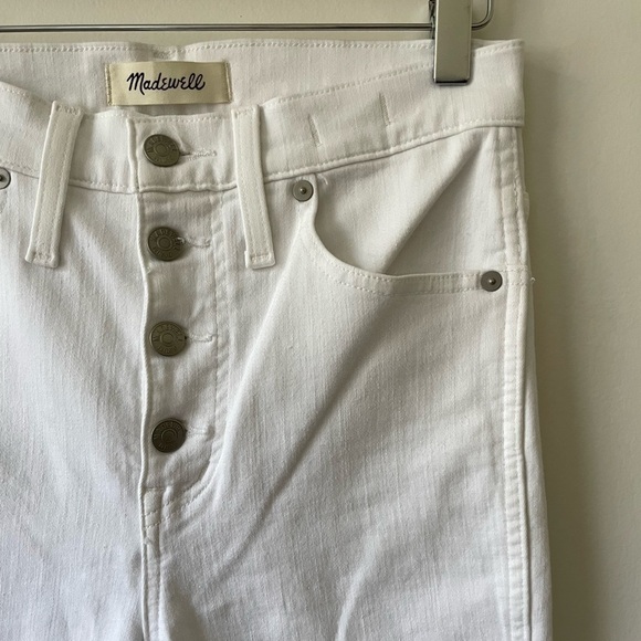 Madewell 10” High-Rise Skinny Crop Jean. Size 27. - Picture 3 of 6